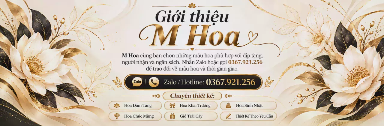 Ảnh bìa Shop hoa tươi Xã Nghĩa Lâm Nghệ An - Hoa cho những dịp đáng nhớ
